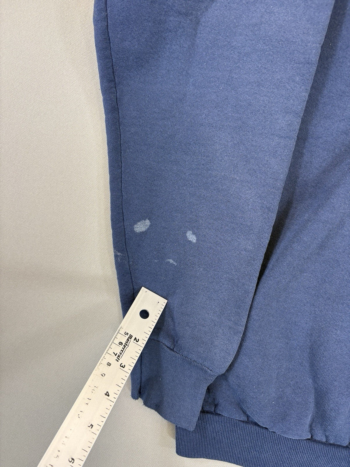 Vintage 80s Detroit Tigers Made In USA Sweatshirt Mens XL Blue Fruit Of The Loom