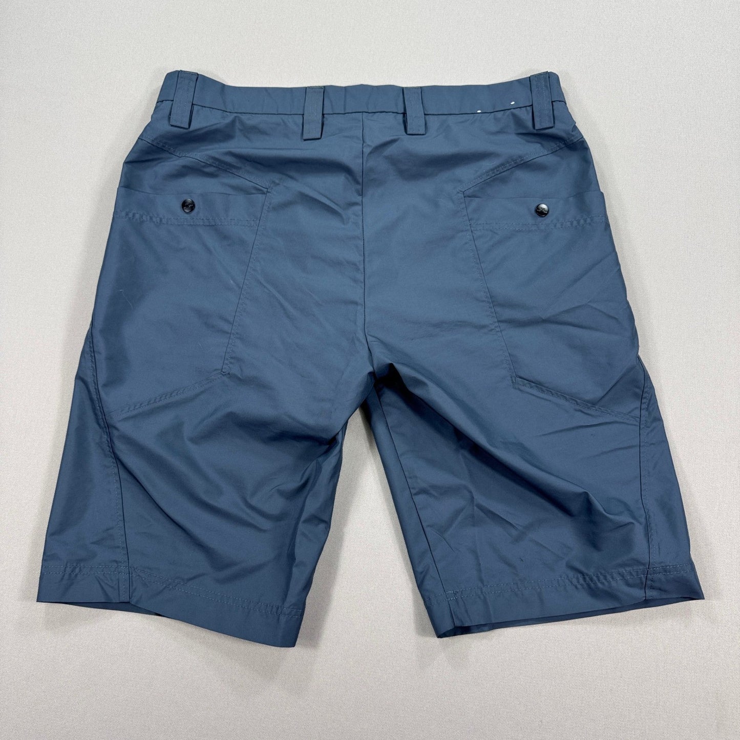 JLindeberg Golf Shorts mens 36 Blue Flat Front Performance Lightweight Pockets