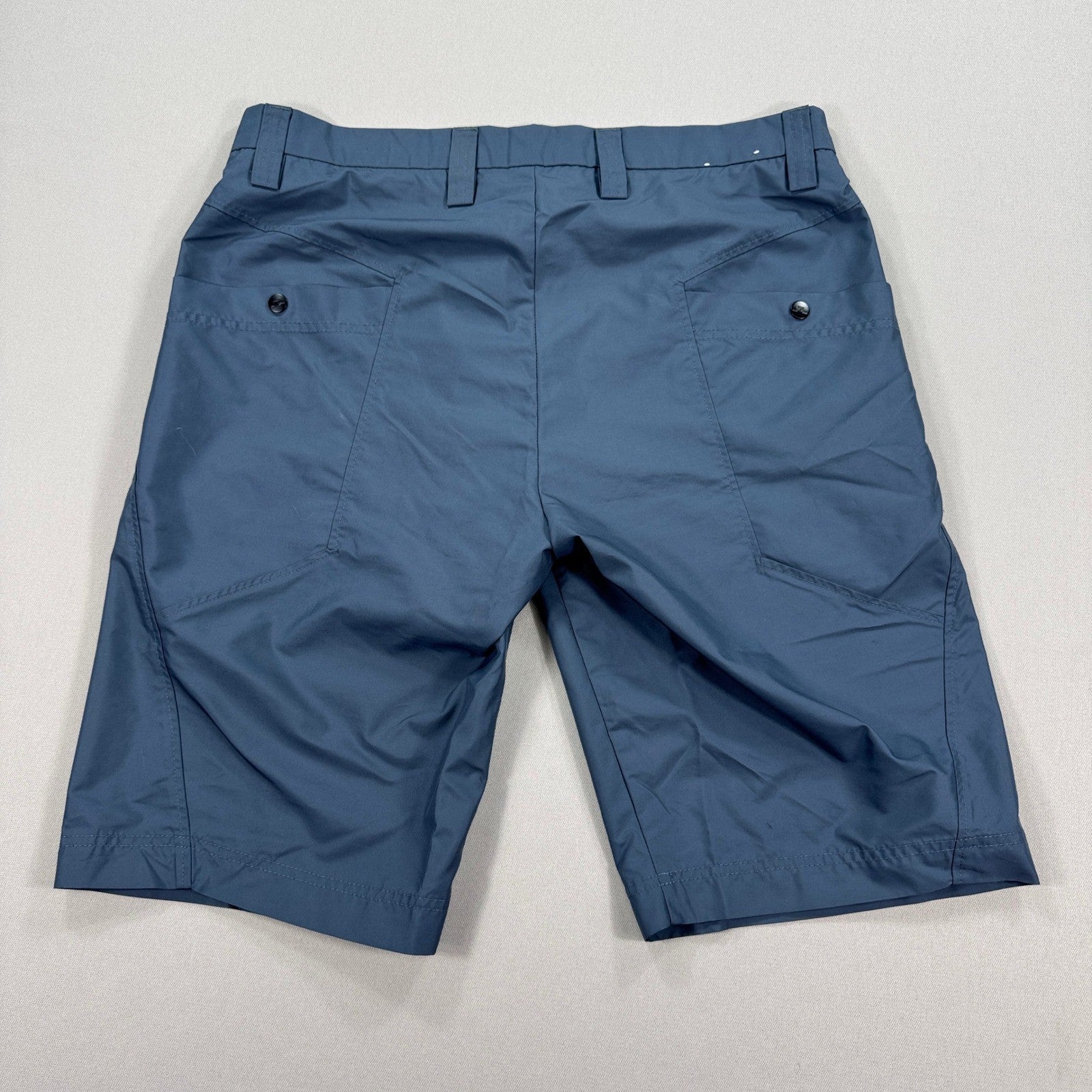 JLindeberg Golf Shorts mens 36 Blue Flat Front Performance Lightweight Pockets