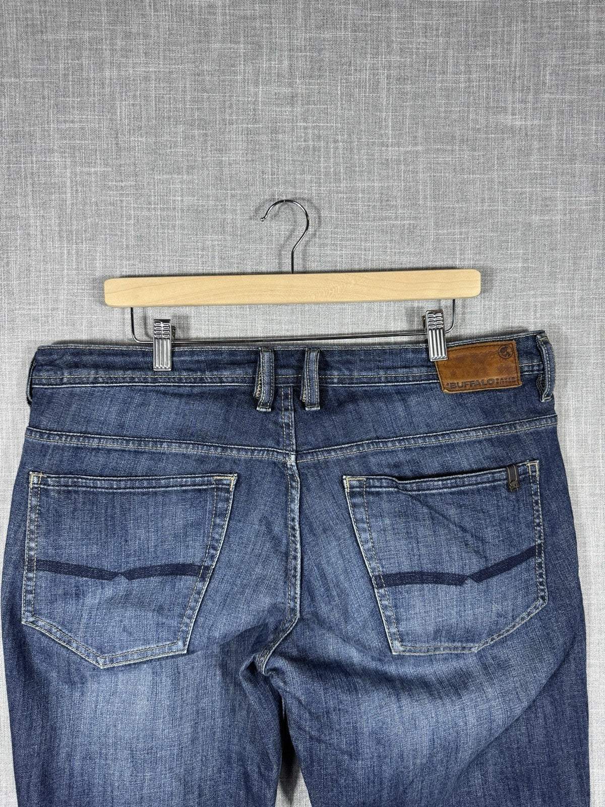 BUFALLO David Bitton Driven-X Straight Stretch Jeans mens Size 36 X 30