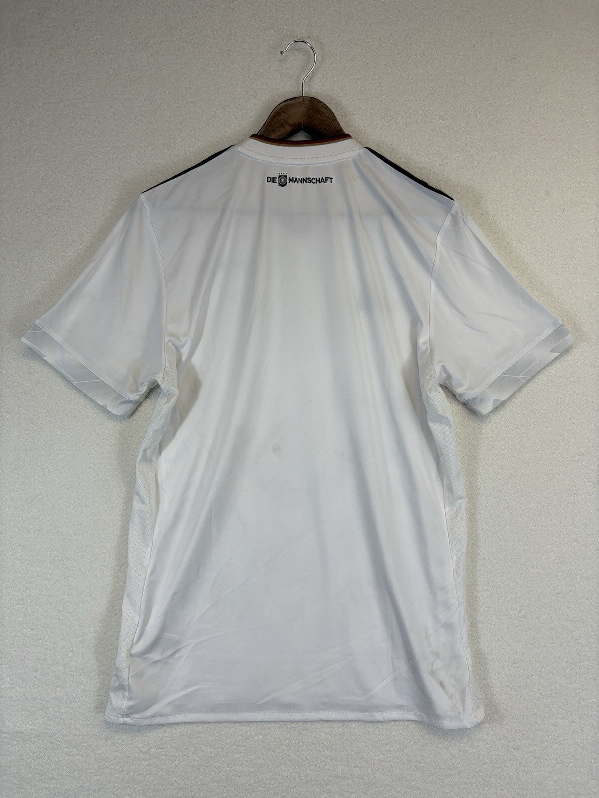 Adidas National Team Germany Home White Jersey Soccer Y2K FIFA Mens Medium