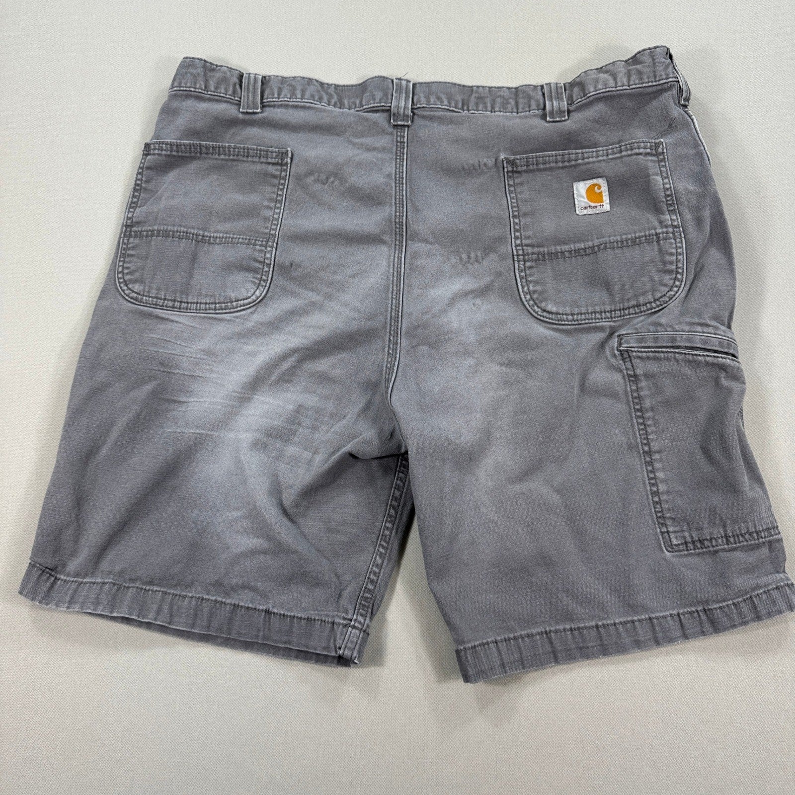 Carhartt 102514-039 Carpenter Shorts Relaced Fit mens Size 42 Gray Workwear