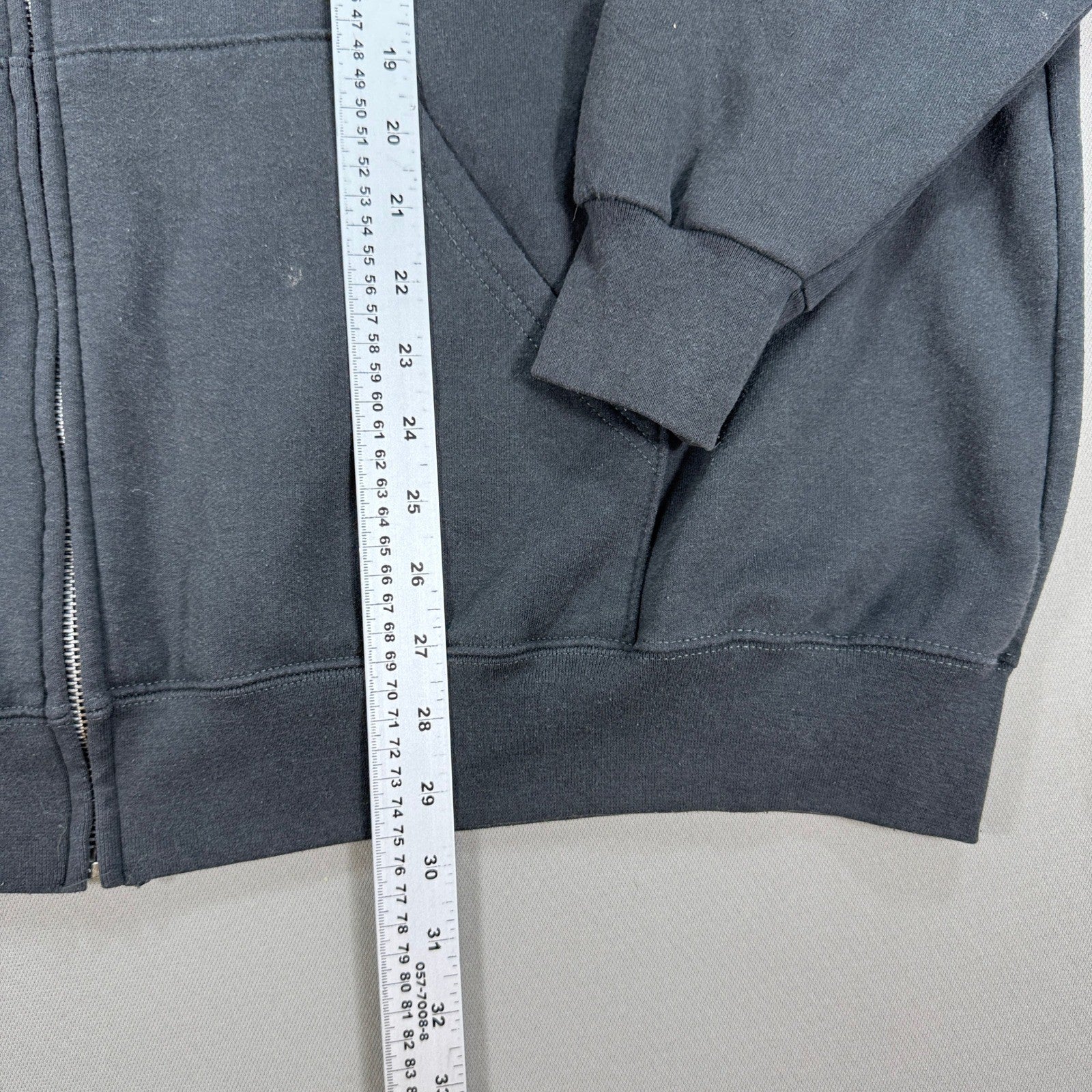 Y2K Harley Davidson Sweatshirt Daytona Skull Graphic Mens 2XL Zip Up Hoodie