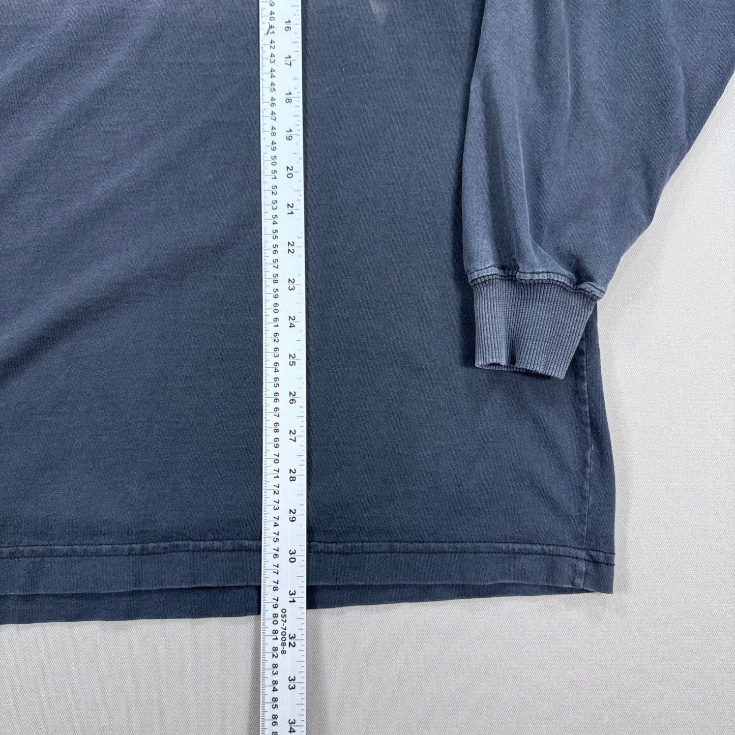 VTG Harley Davidson Long Sleeve T-Shirt mens 2XLT Black Big Spell Out Crewneck