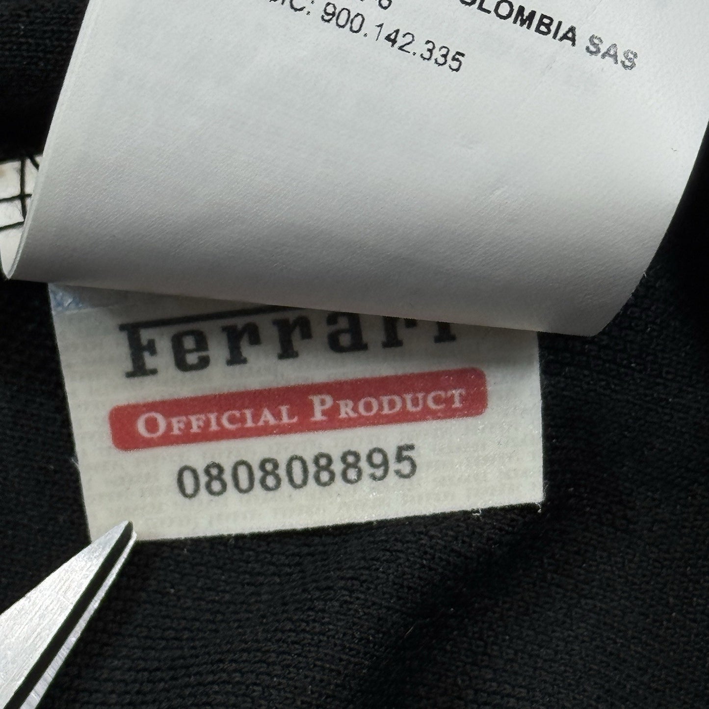 Puma Scuderia Ferrari Race Polo Shirt mens Medium Black Regular Fit Collared