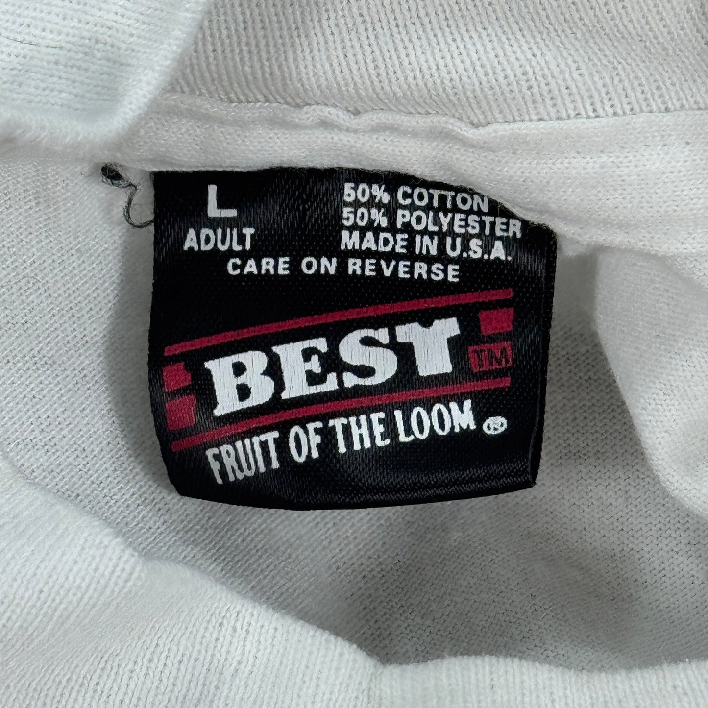 Vintage 1991 Mudlife Crisis Funny Graphic Tee Large Single Stitch Made In USA