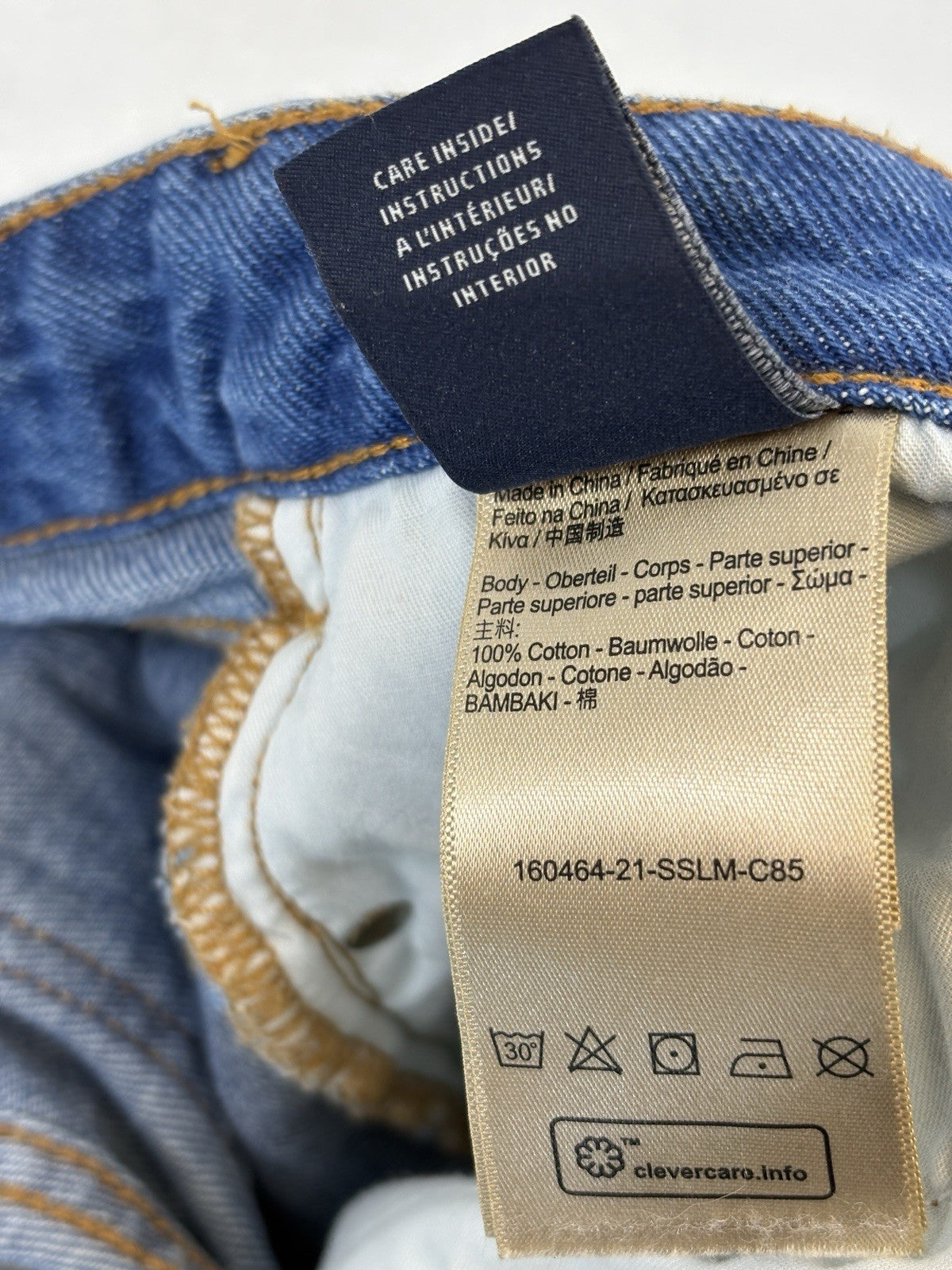 Scotch & Soda Wide Leg High Rise Jeans Womens 25x30 Blue Denim Medium Wash