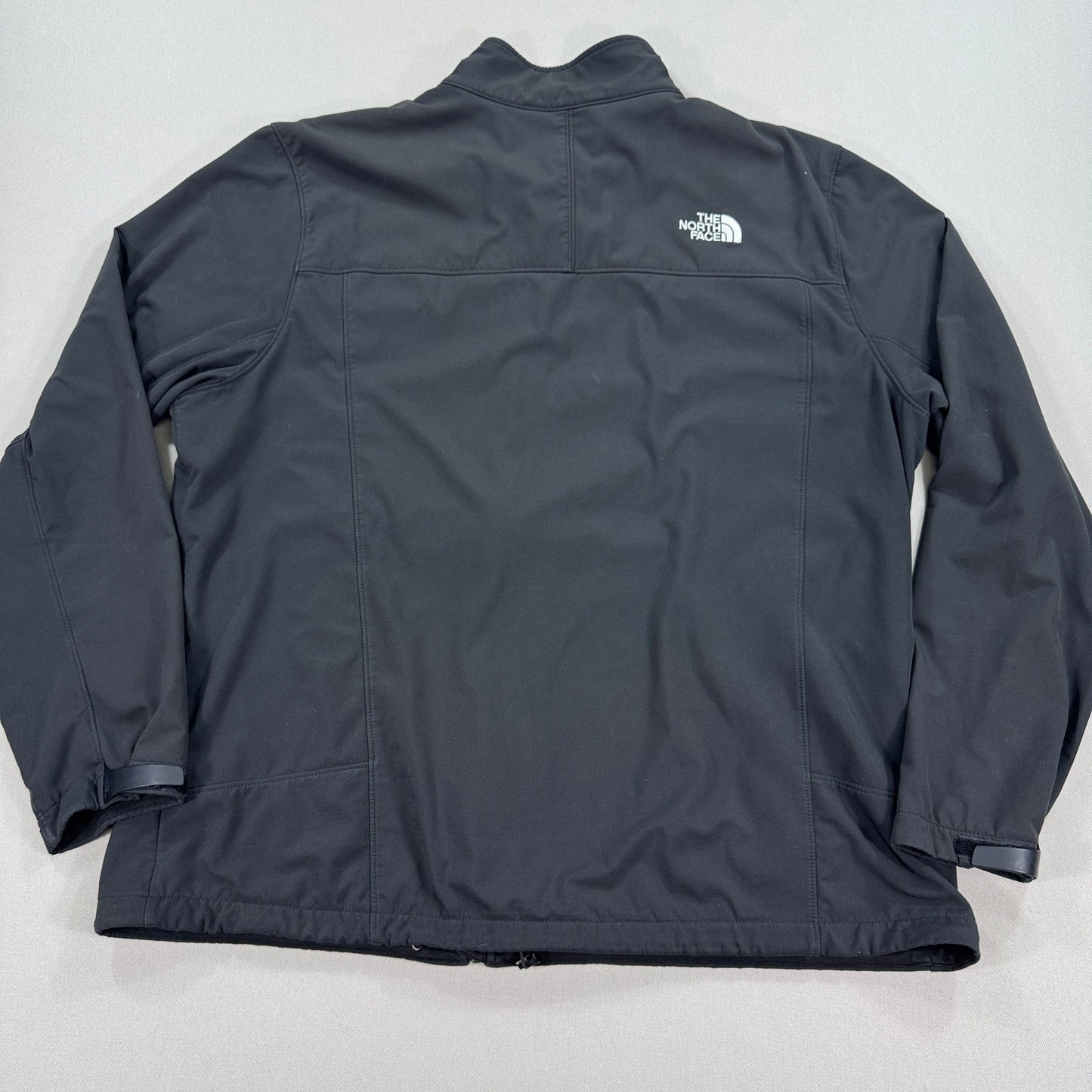 The North Face Apex Bionic Softshell Jacket mens 2XL Black Full Zip Windproof
