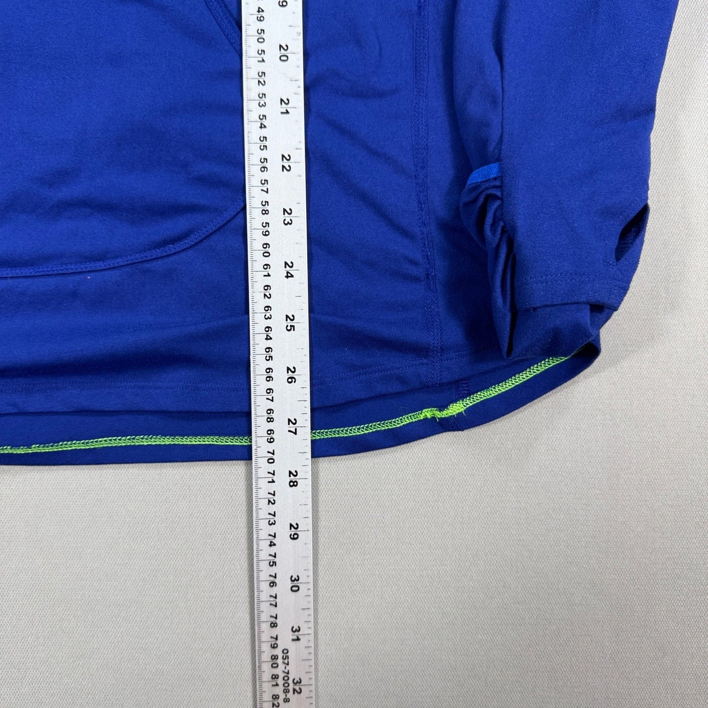 Nike Dri-Fit Running Hoodie Sweatshirt Womens XL Blue Training Pullover Swoosh