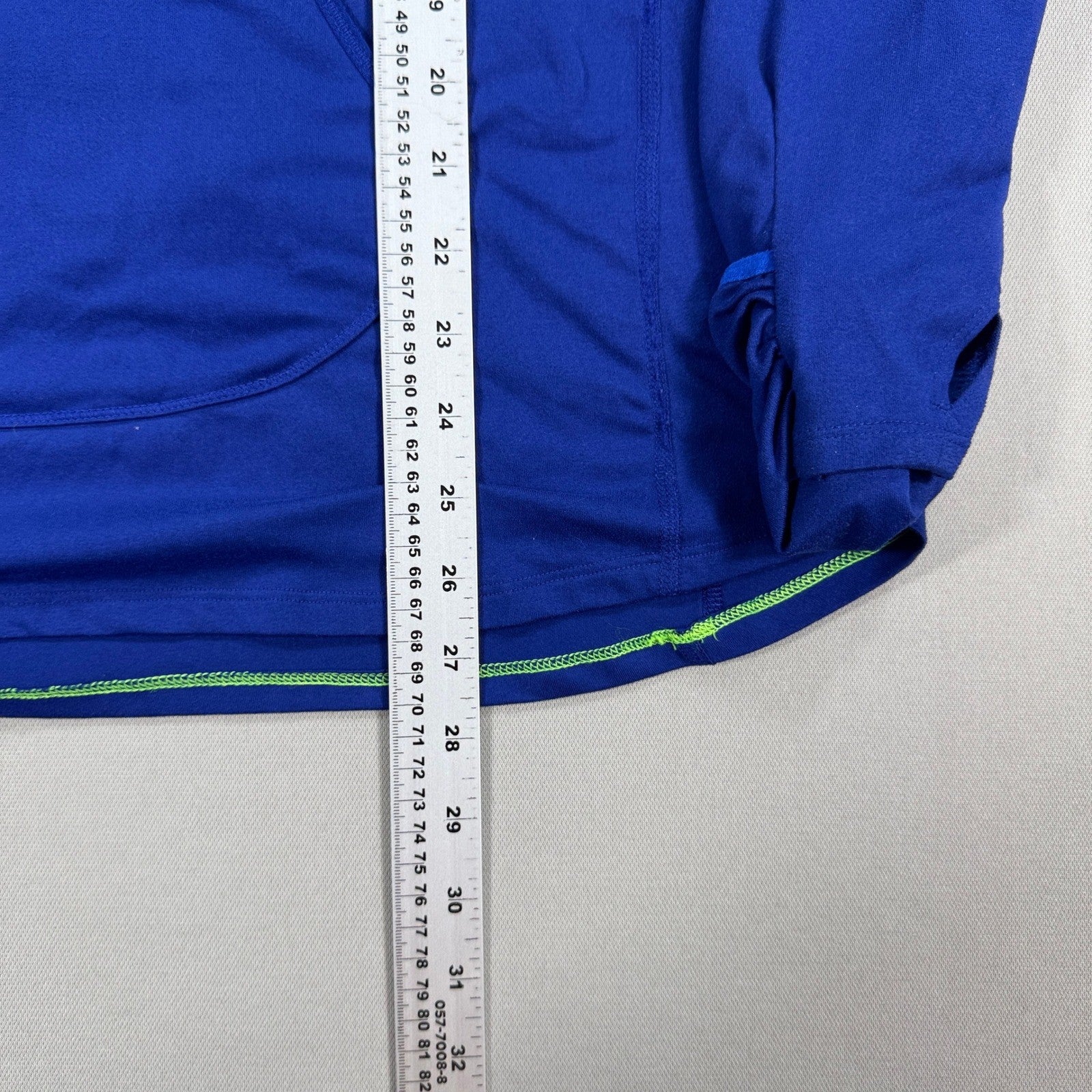 Nike Dri-Fit Running Hoodie Sweatshirt Womens XL Blue Training Pullover Swoosh