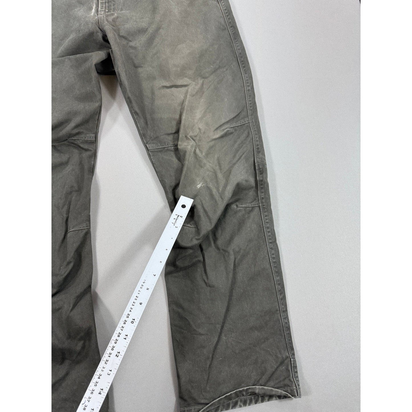 2PCS Kuhl Free Rydr Pants Men's 38x32 Brown Carpenter Relaxed Fit Distressed