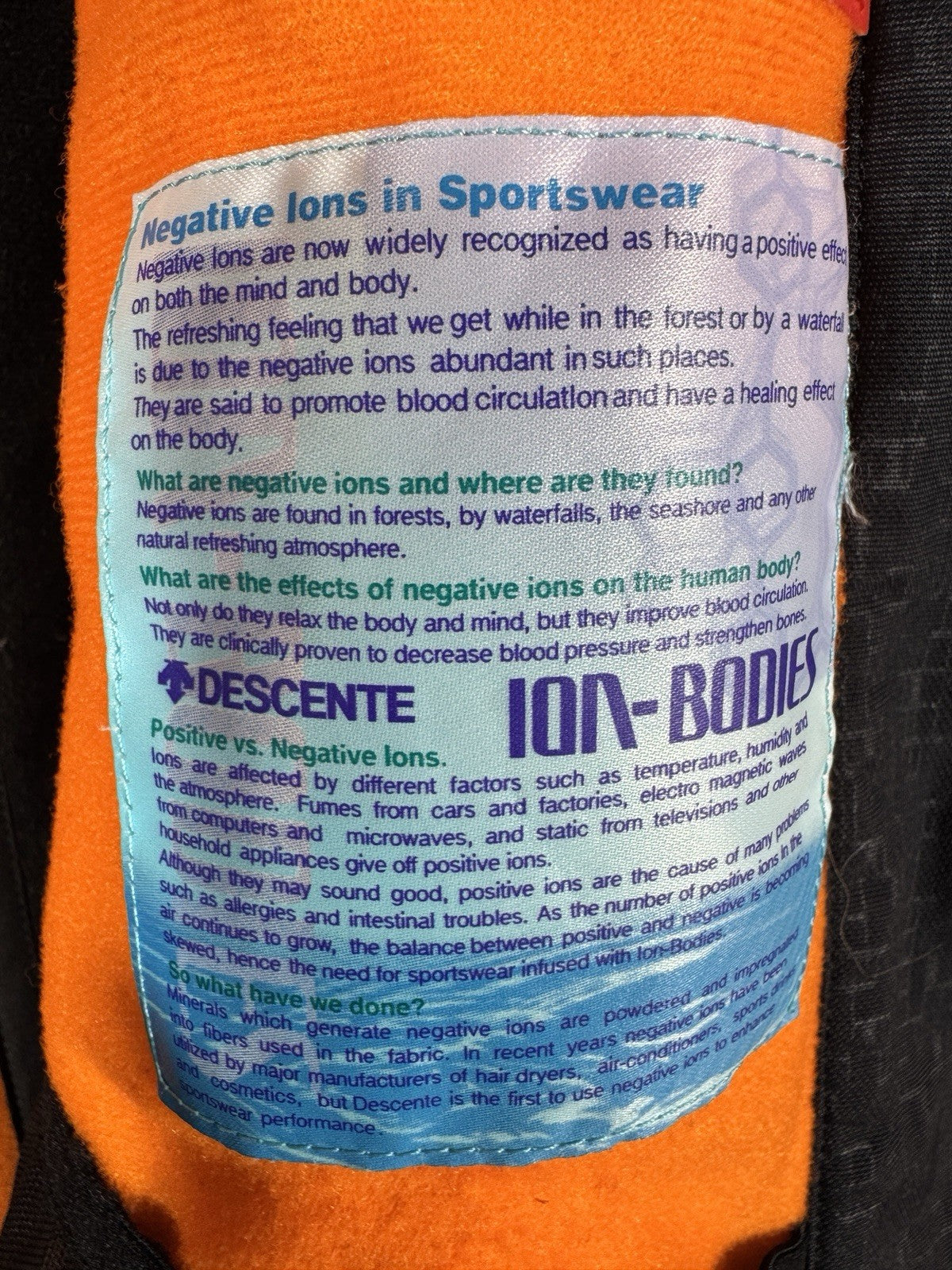 Vintage Descente Ski Snow Jacket Mens Ion Bodies Titan Thermo Airdrive White L