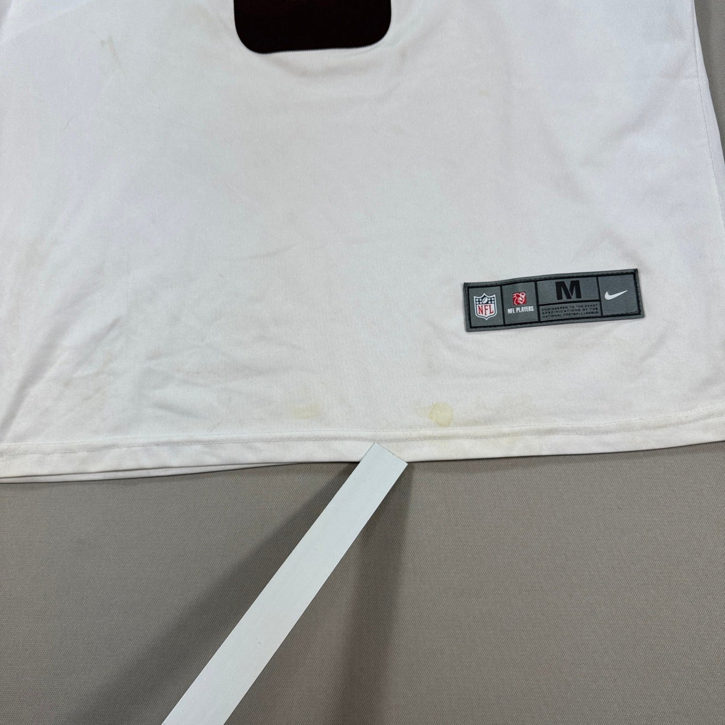 Cleveland Browns Mayfield #6 NFL Nike Jersey mens Medium White Football Shirt