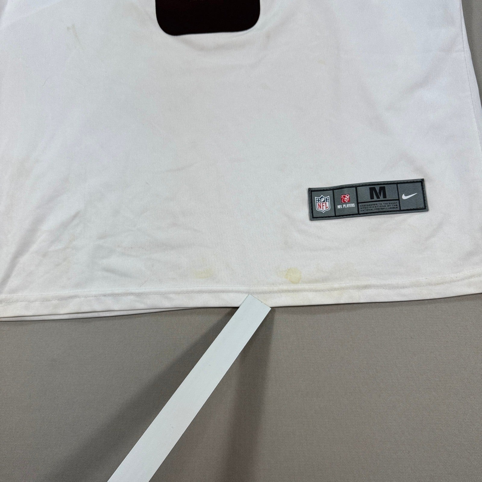 Cleveland Browns Mayfield #6 NFL Nike Jersey mens Medium White Football Shirt