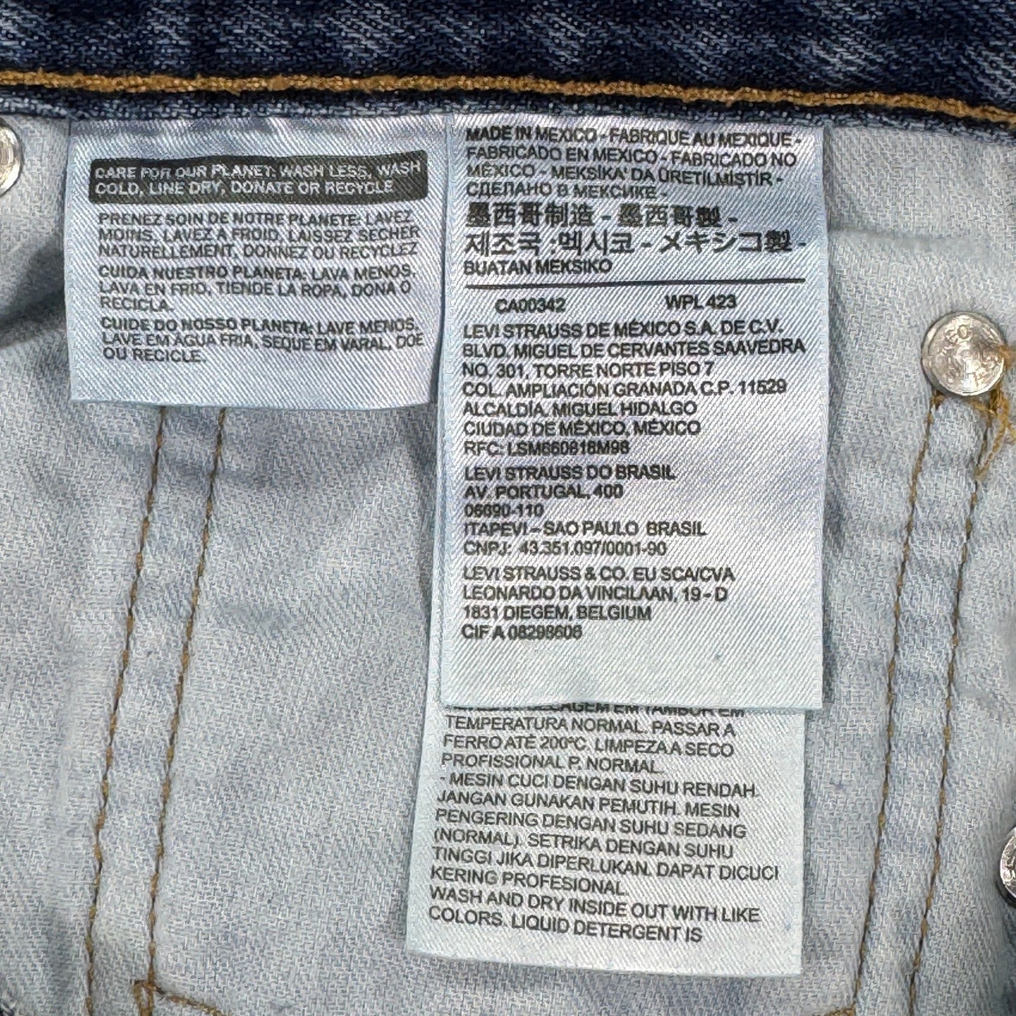 Levi's 517 Bootcut Jeans mens 32x30 Blue Denim Medium Wash