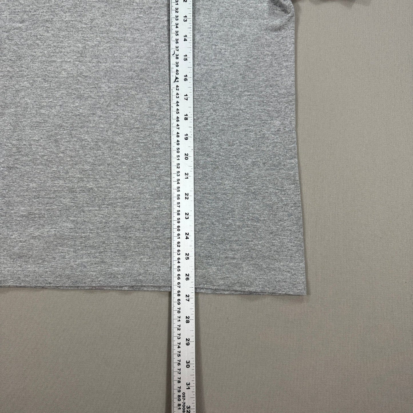 Vintage Nike There Is No Finish Line T-Shirt Mens Medium Gray Made In Canada Y2K