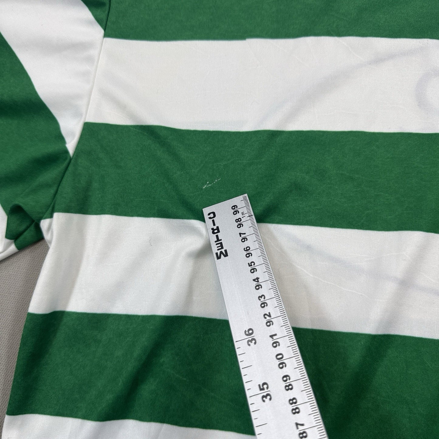 Agil Sports Jersey 90's Sporting Lisbon Home Football Mens Sz 12 Striped
