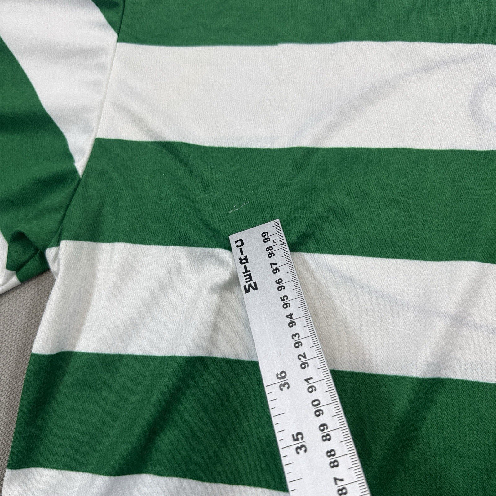 Agil Sports Jersey 90's Sporting Lisbon Home Football Mens Sz 12 Striped
