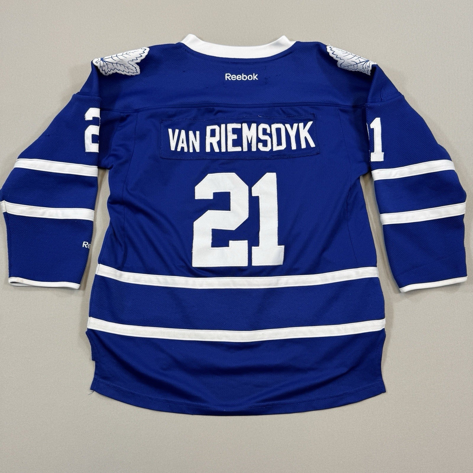 Reebok NHL James Van Riemsdyk #21 Toronto Maple Leafs Youth L/XL Hockey Jersey