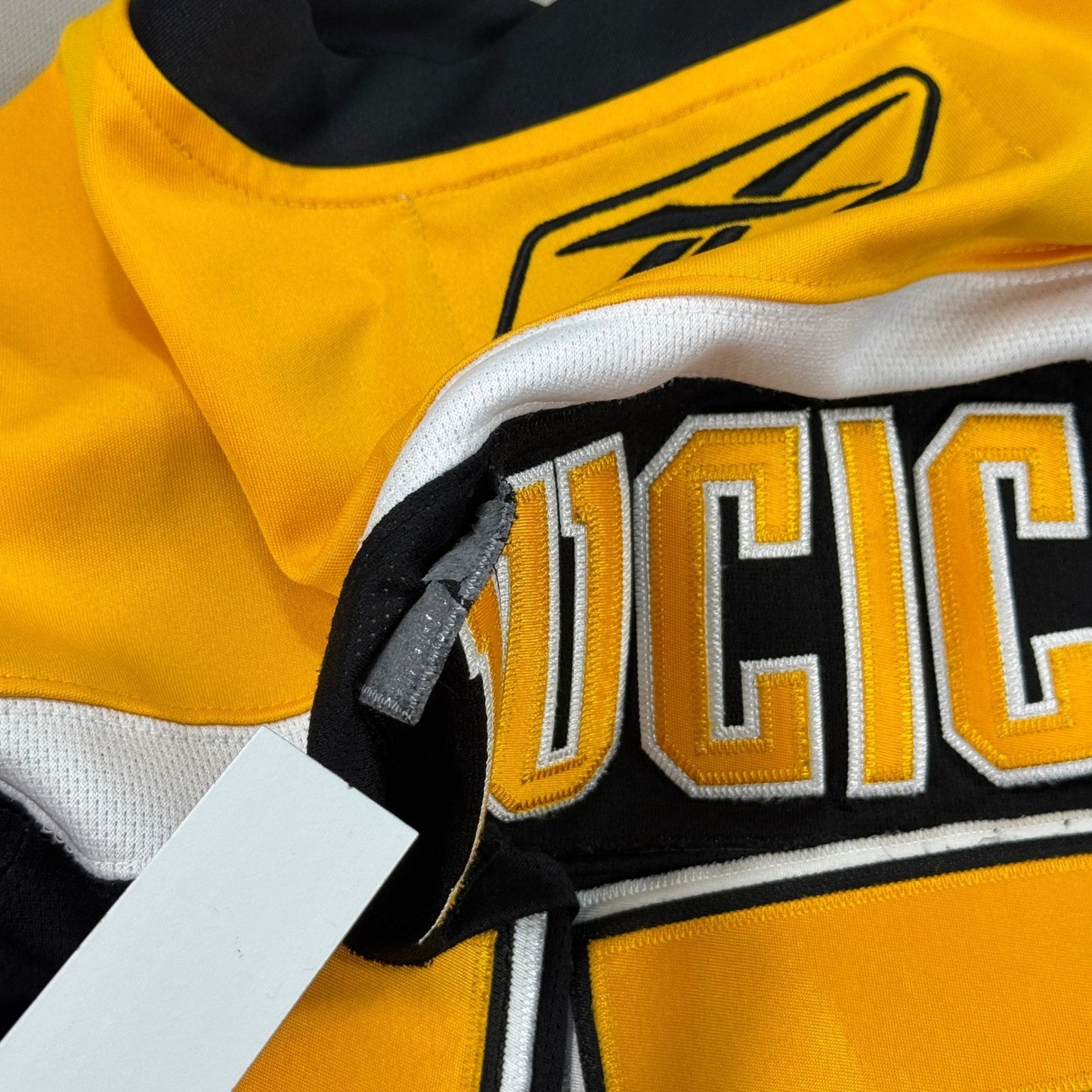 Boston Bruins Milan Lucic Reebok Jersey Size 2XL NHL Embroidered Patch