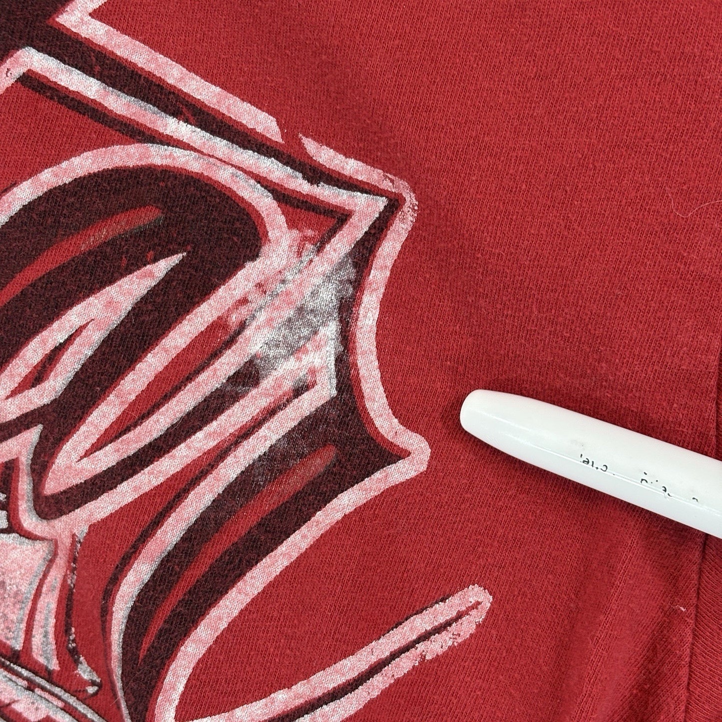 Silver Star Casting Y2K Manny Pacquiao Boxing T-Shirt mens XL Red Graphic Tee