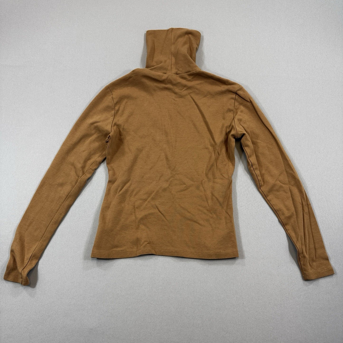 OVO October's Very Own Drake Owl Womens Medium Brown Turtleneck Sweater