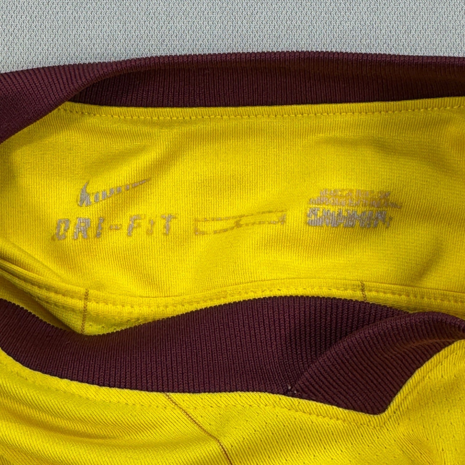 Arsenal 2010 2012 Nike Nasri #8 Soccer Jersey Fly Emirates Shirt mens Large