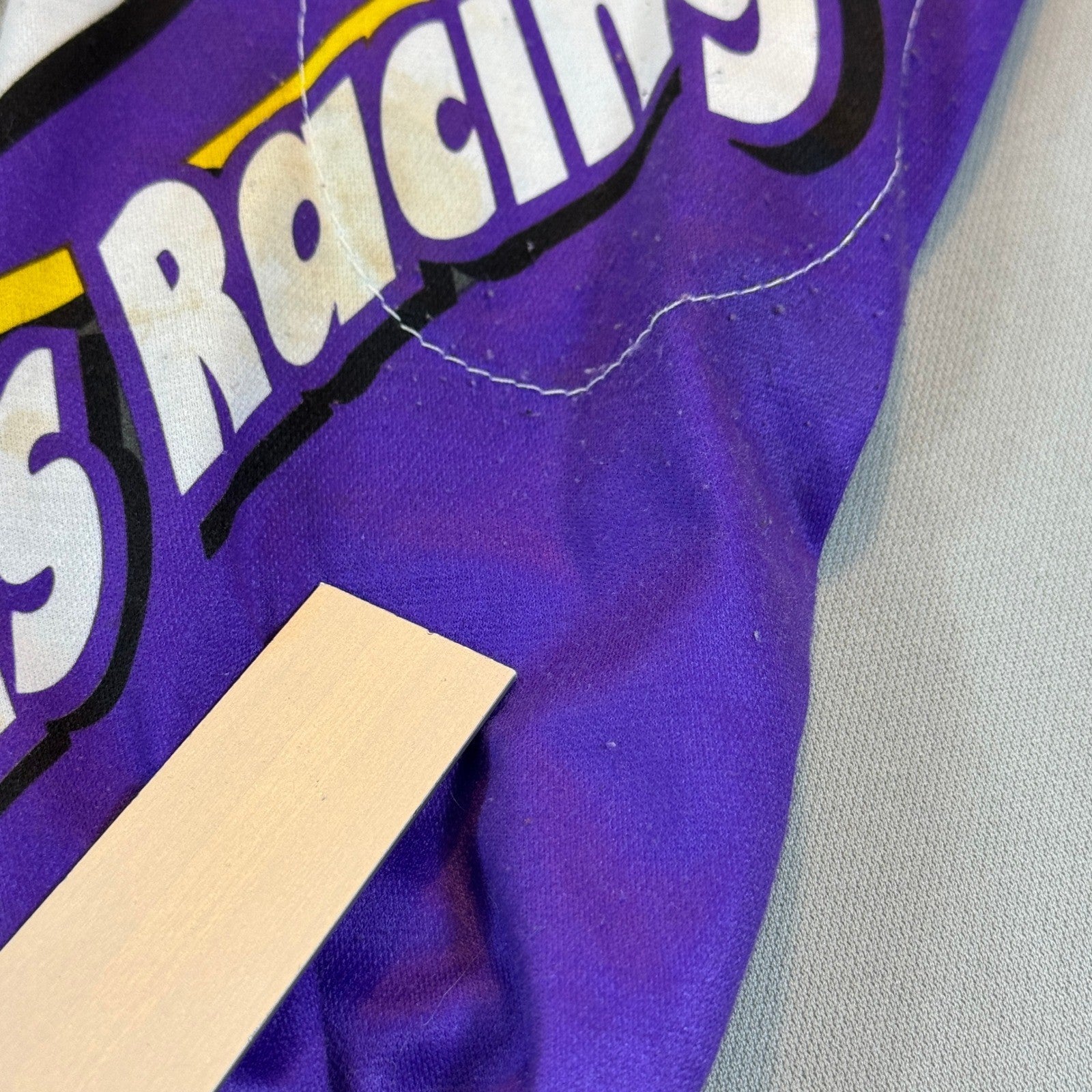 Vintage MSR Racing System 6 Jersey mens Small Purple Graphic Motocross Shirt