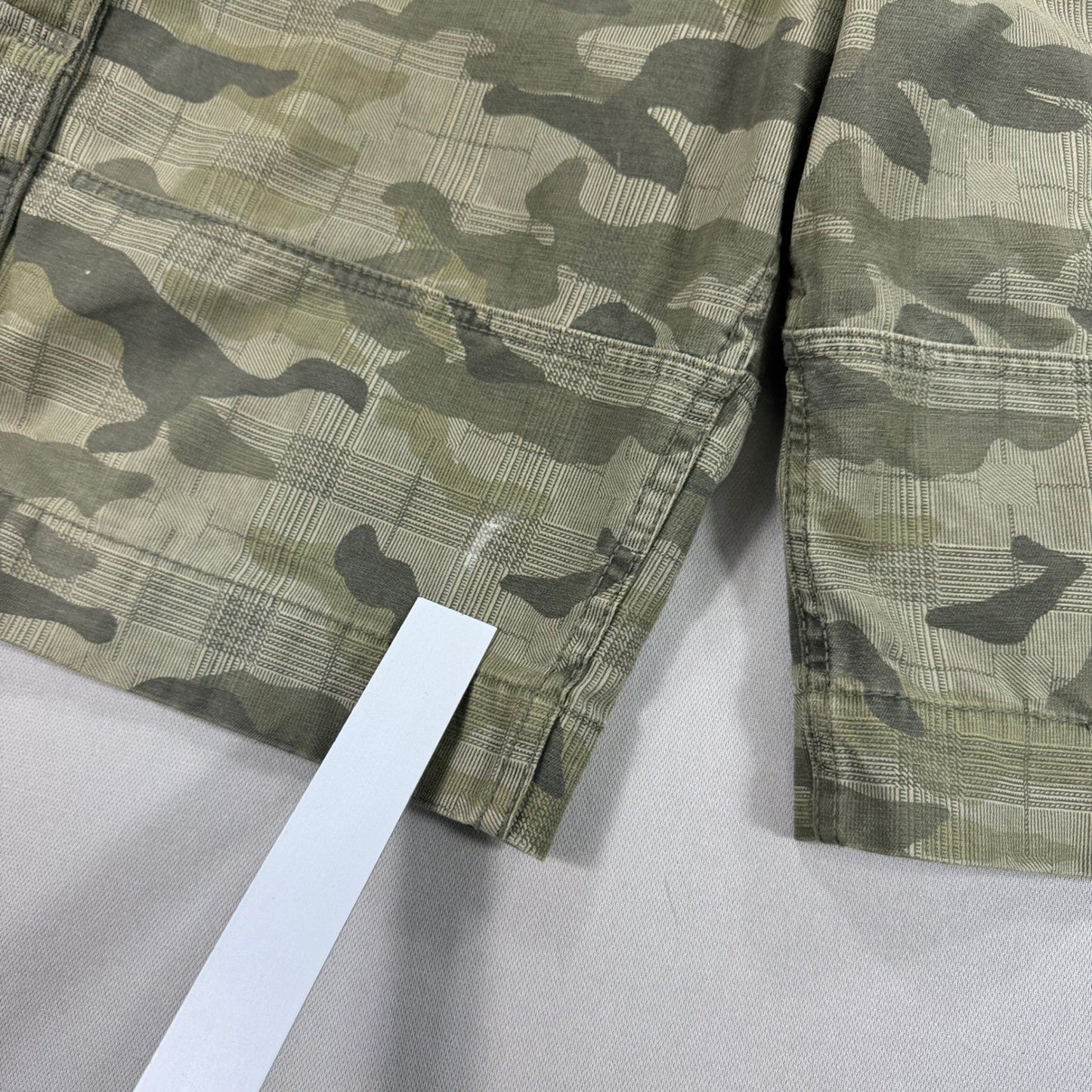 Levi's Originals Cargo Shorts Men's Size 38 Camo Green Red Tab Workwear Baggy