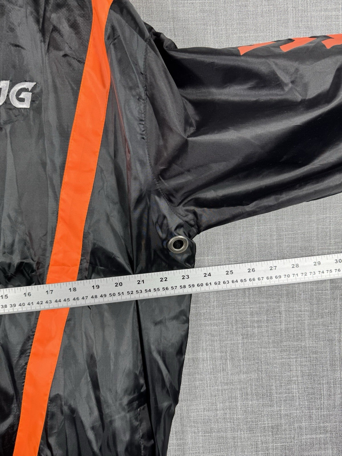 Lug Full Zip Size XL Black Windbreaker Jacket New