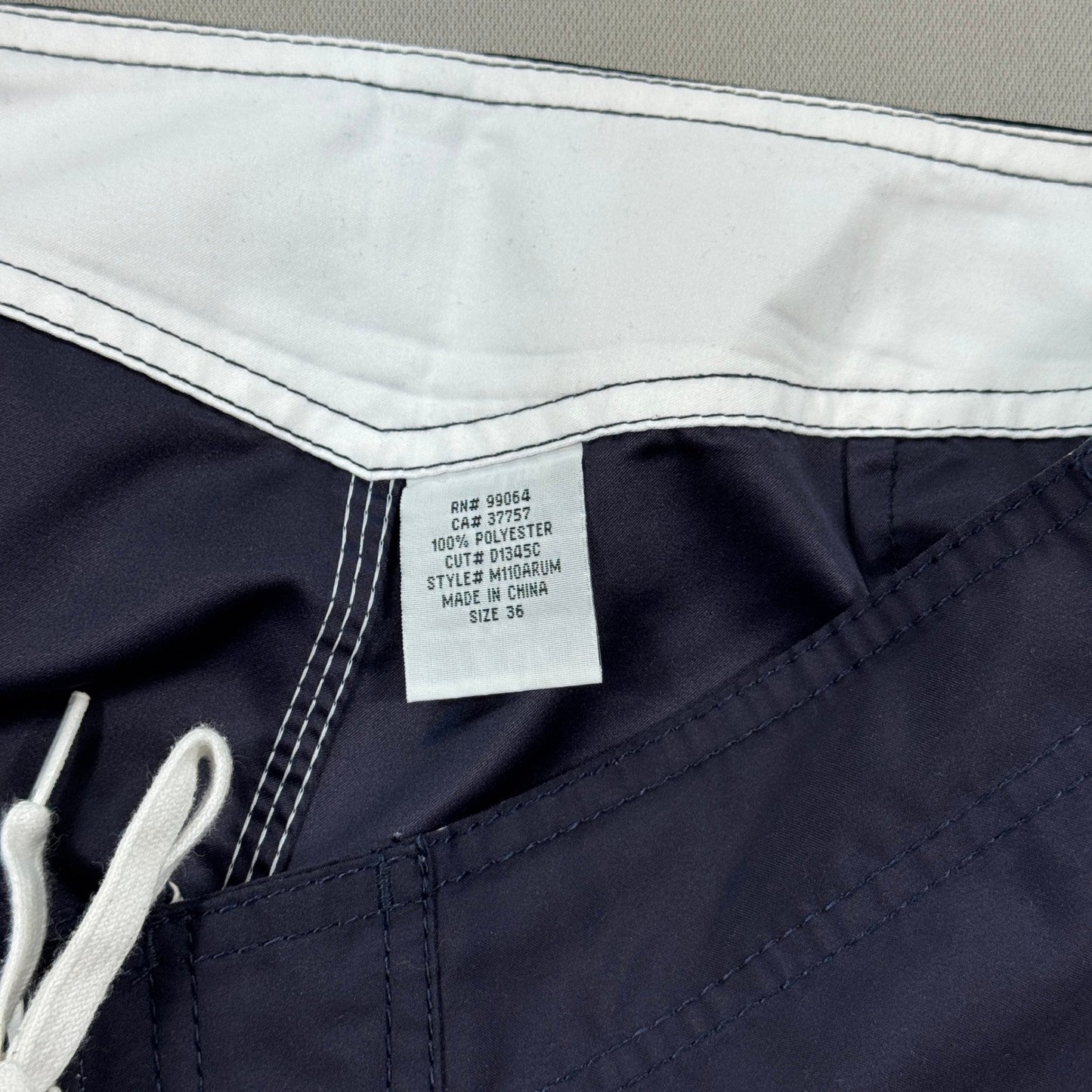 Billabong Board Shorts Platinum mens Size 36 Navy Blue Swim Trunks Beach Surf