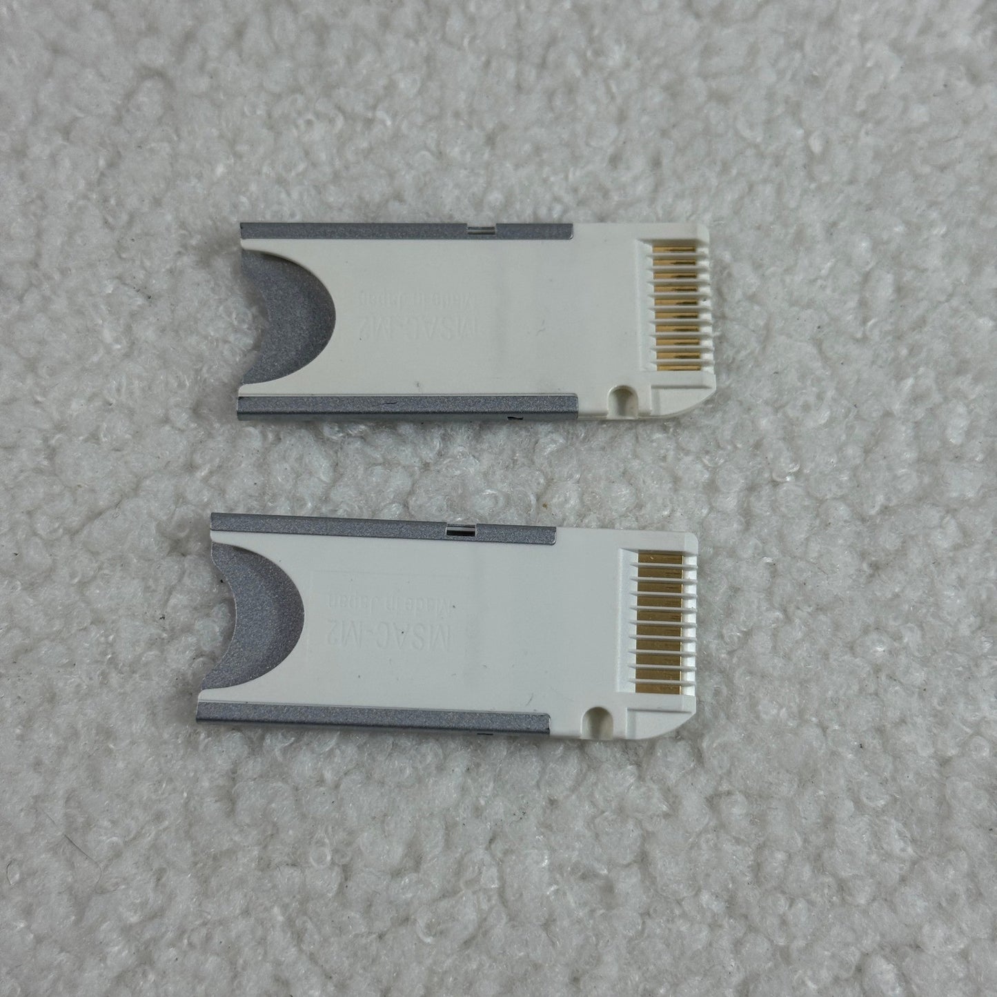 2x Genuine Sony Memory Stick Duo Adapter MSAC M2 for PSP Memory Card Reader
