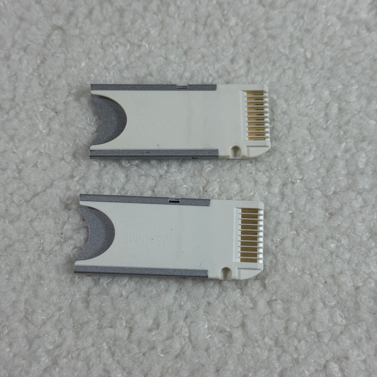 2x Genuine Sony Memory Stick Duo Adapter MSAC M2 for PSP Memory Card Reader