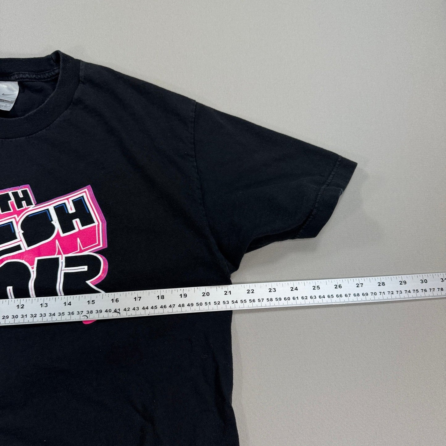 VTG Nike Breath of Fresh Air T-Shirt mens Large 3D Graphic Short Sleeve Y2K