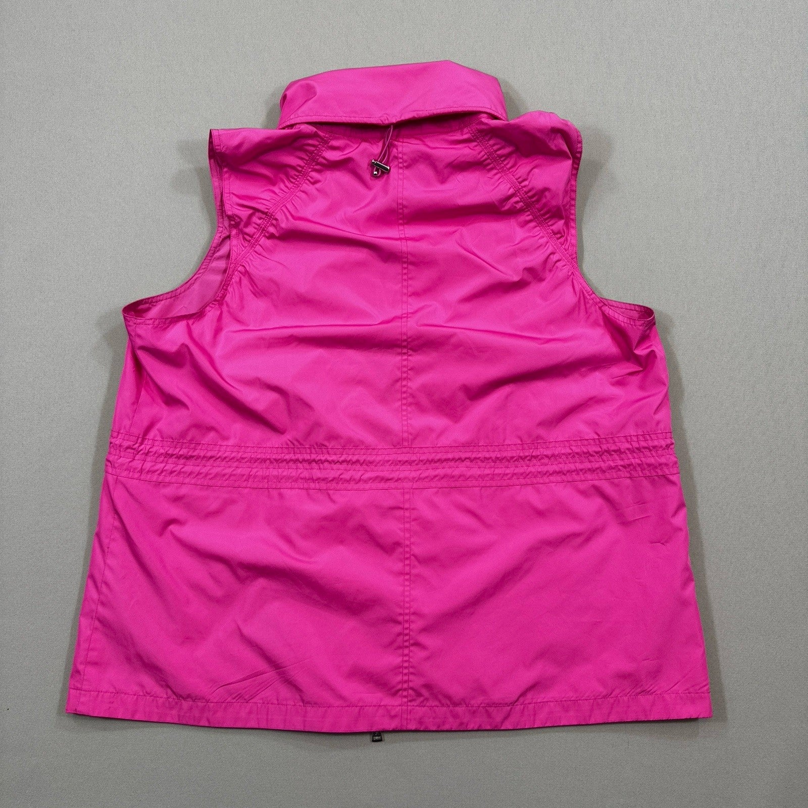 Lauren Ralph Lauren Womens 2XL Hot Pink Zip Up Vest Sleeveless Activerwear