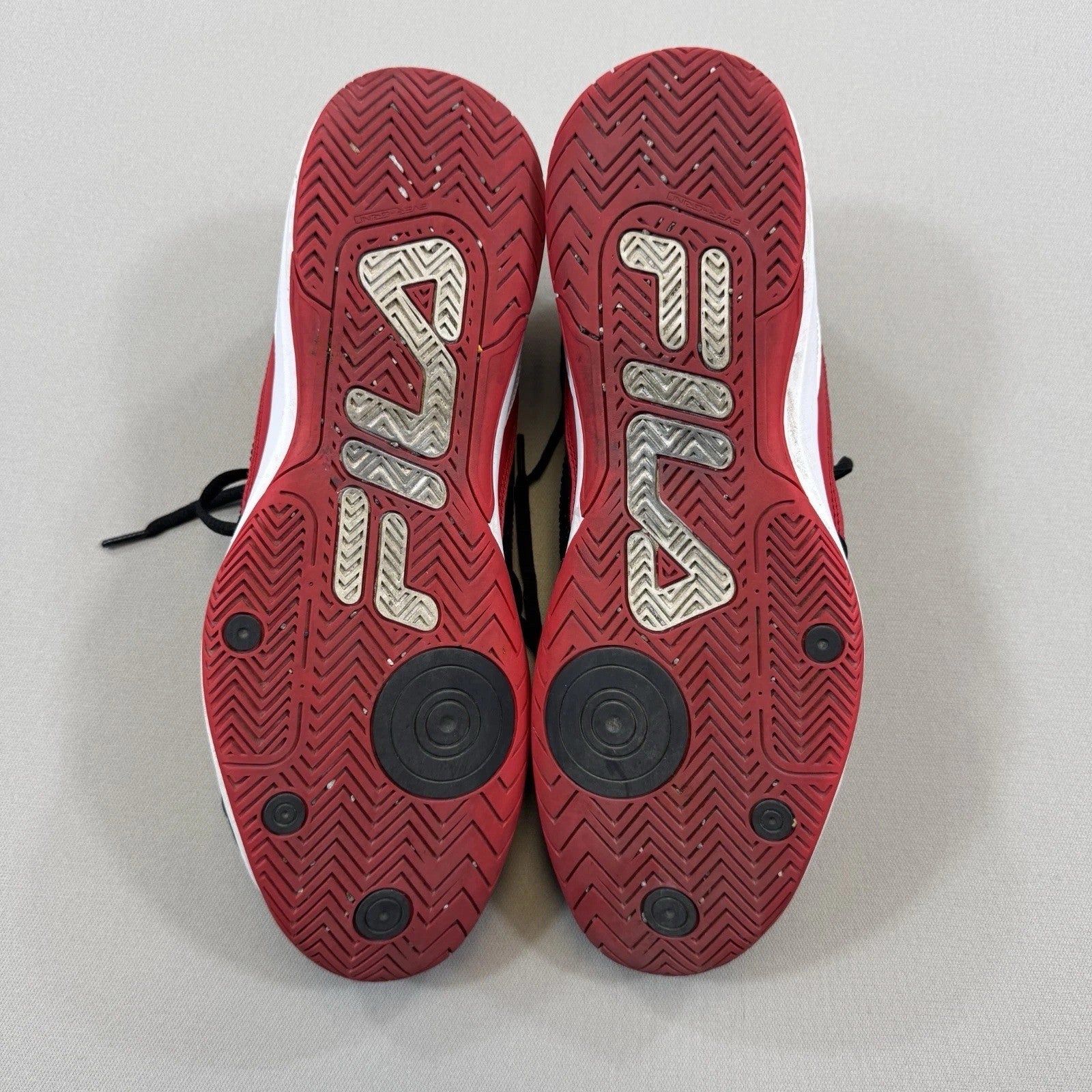 Fila Original Fitness mens Sz 13 White Red Black Sneakers Athletic Shoes Retro