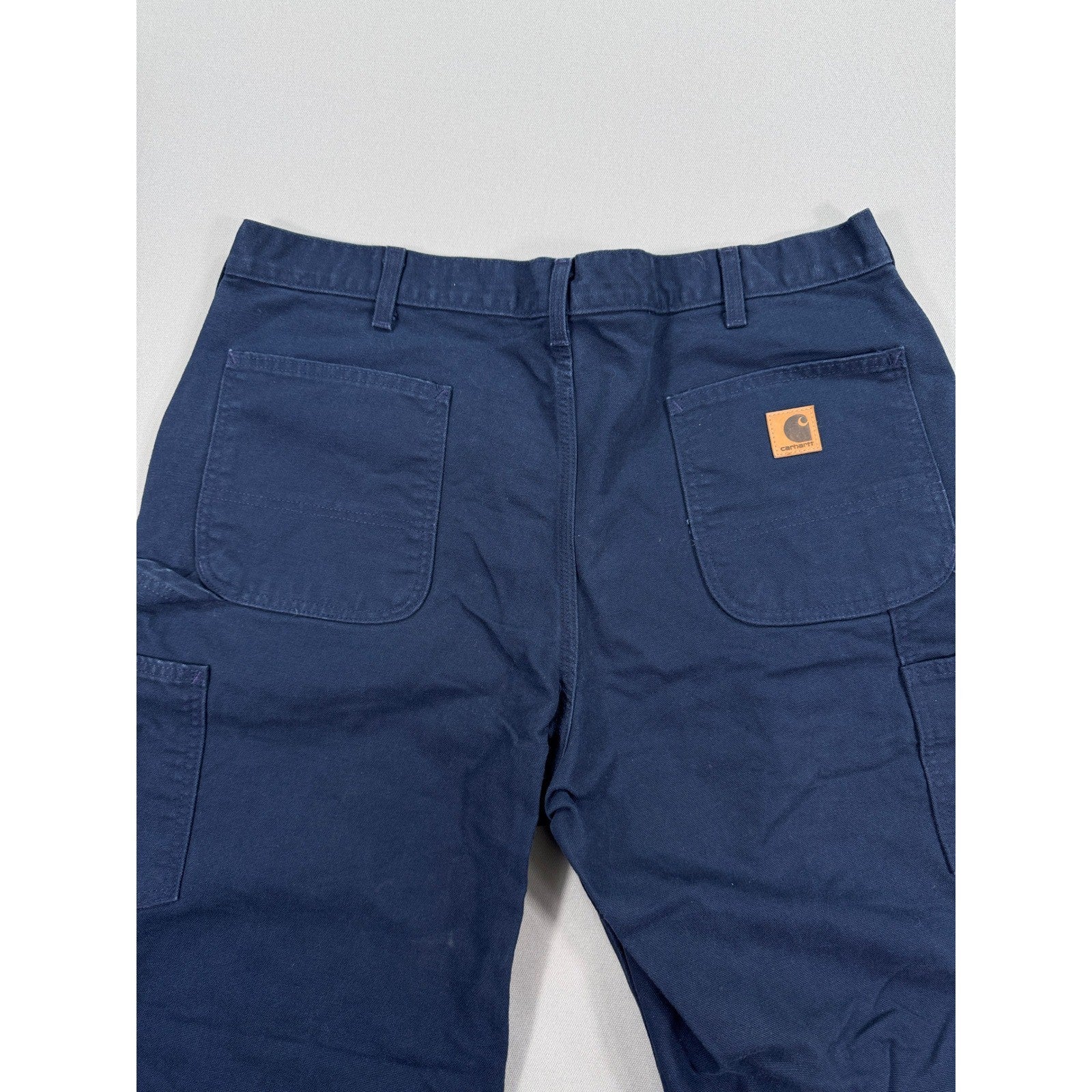 2x Carhartt B11 Original Dungaree Fit Work Pants 40x30 Reflective Stripe lot