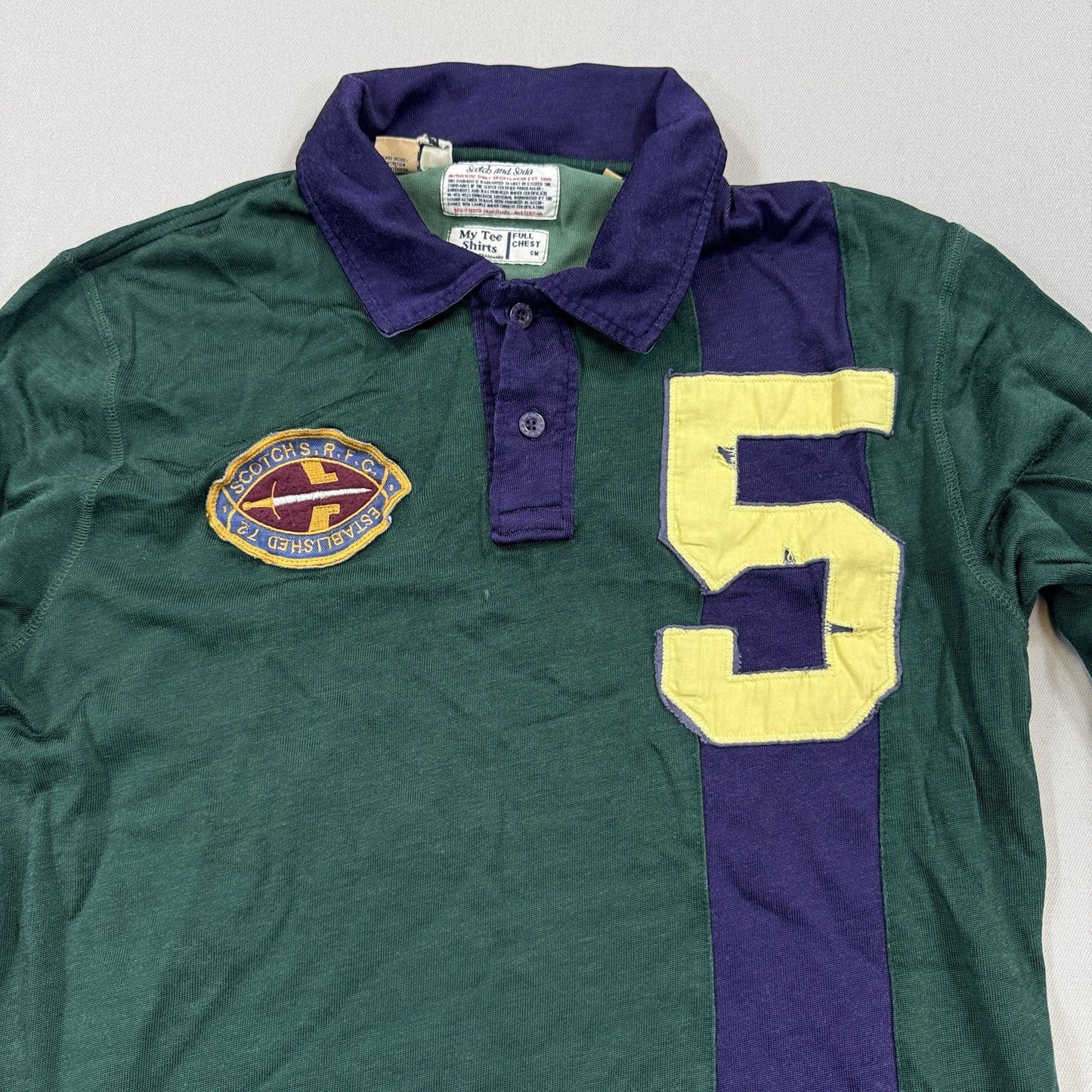 Vintage Scotch & Soda Shirt Mens Large Father And Son Long Sleeve Polo