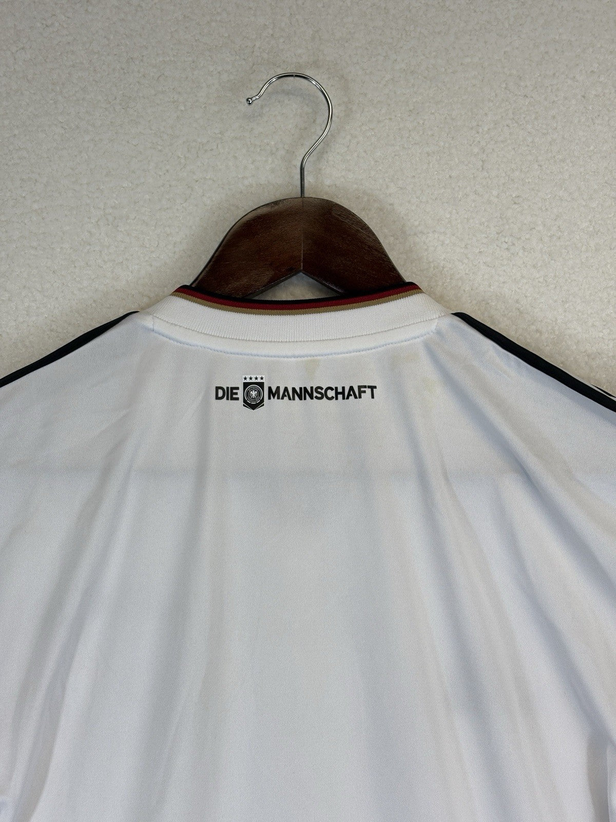 Adidas National Team Germany Home White Jersey Soccer Y2K FIFA Mens Medium