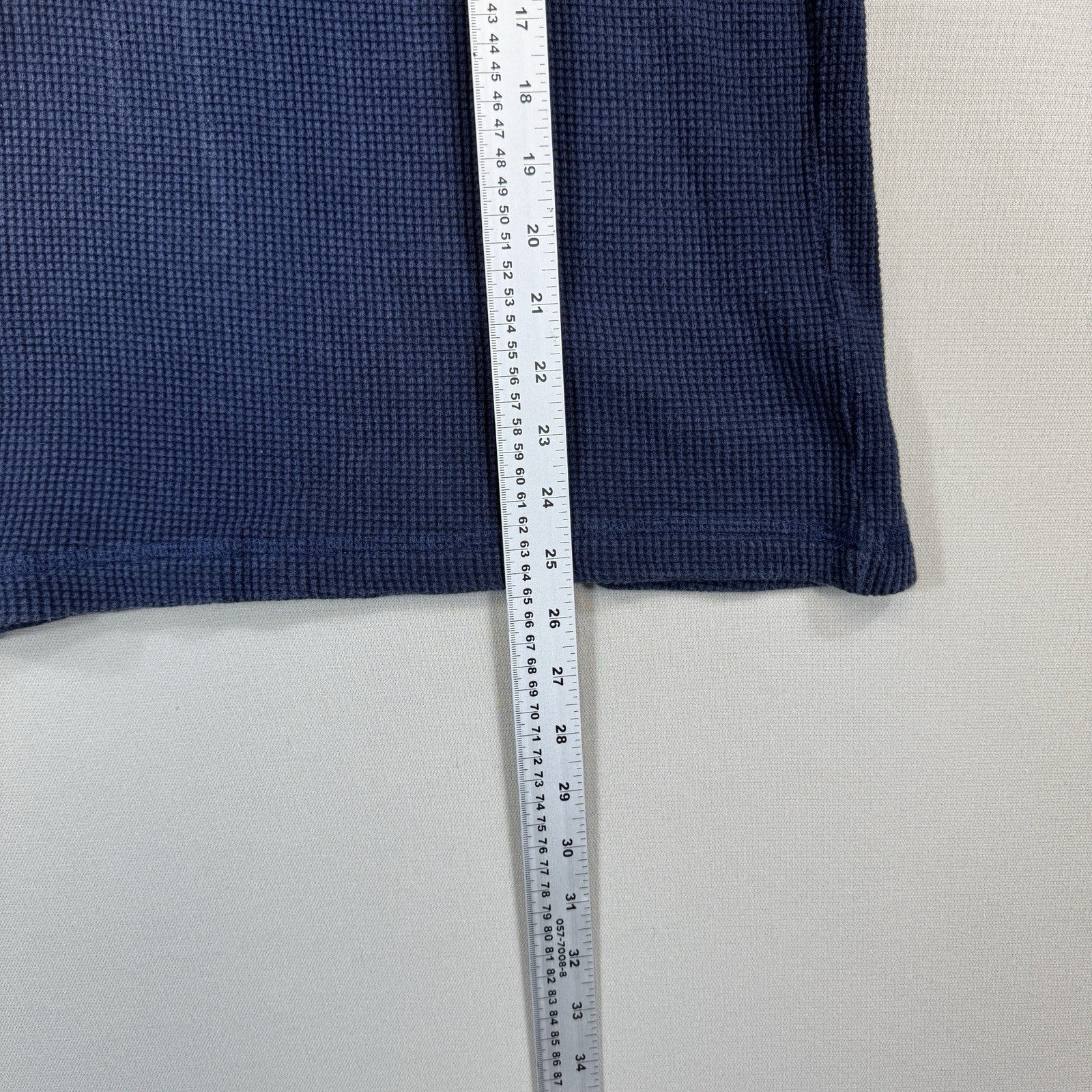 Vintage 90s Disney mens S/M Blue Polo Shirt Mickey Explorer Henley Pullover