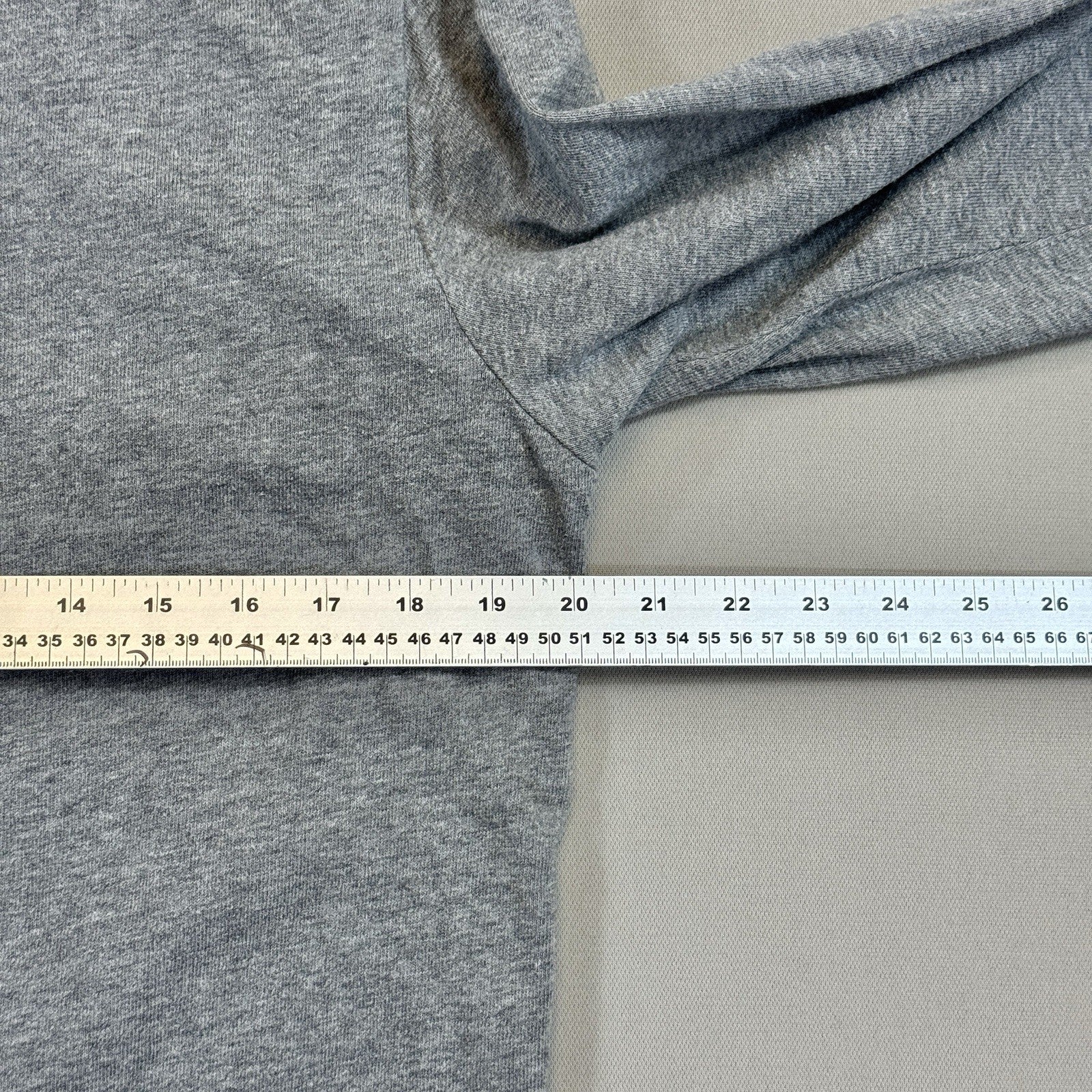 Shanghai Tang Emperor Sweatshirt mens Medium Gray Pullover 1/4 Button-Up