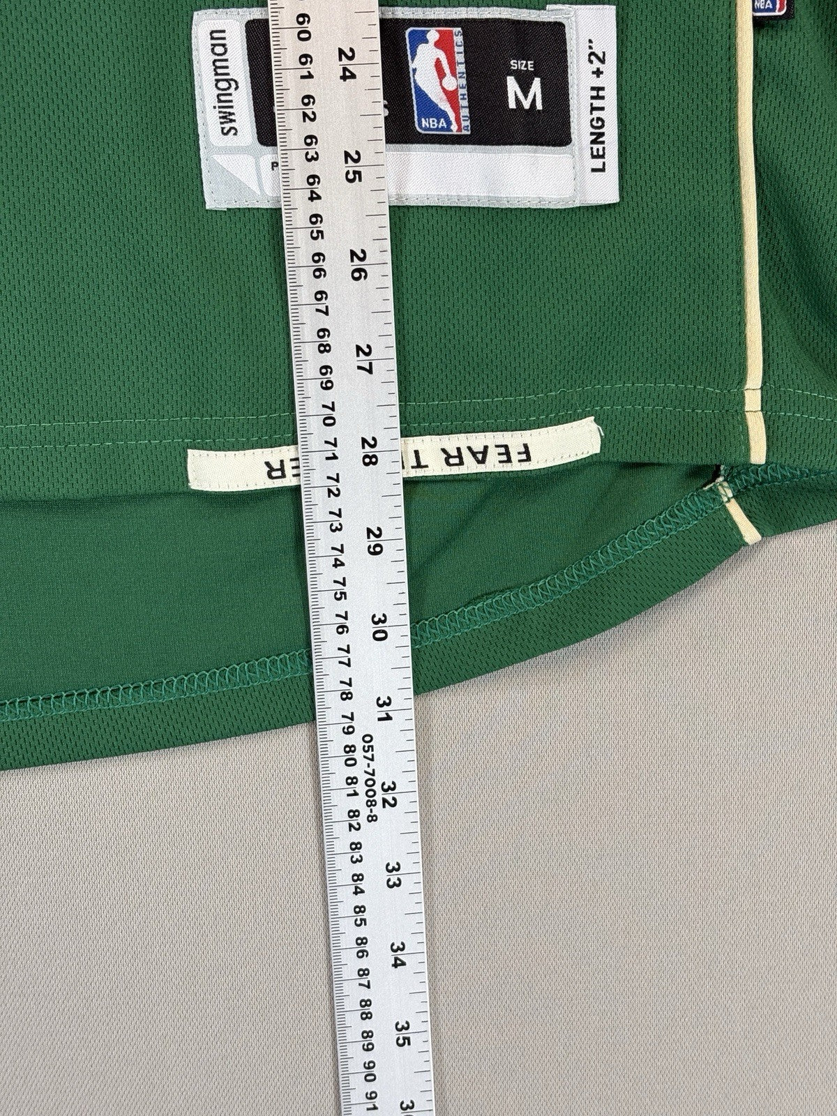 Adidas Milwaukee Jabari Parker #12 Swingman Jersey mens Medium Green +2 Length