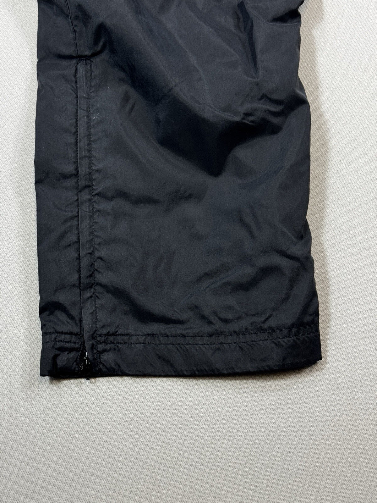 Vintage 90s Adidas Track Pants mens Medium Black Windbreaker Y2K Baggy Lined