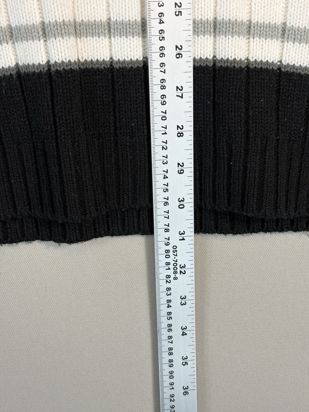 SOUTHPOLE Authentic Collection Mens XL Knit Turtleneck Sweater Striped