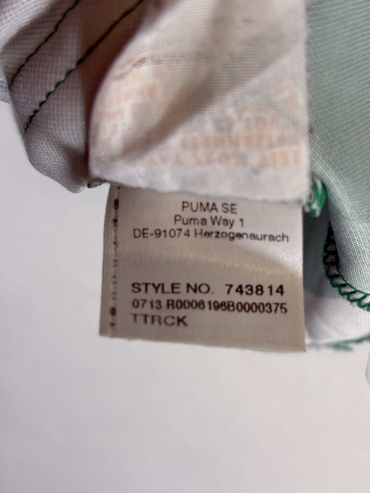 Puma Sporting Lisbon de Portugal 2013/14 White Green Stripes Jersey Mens Medium