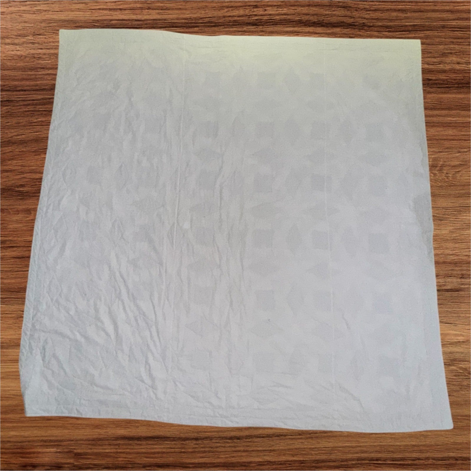 Vintage Handmade Quilt Geometric Blanket Blue White Cottage 81x81