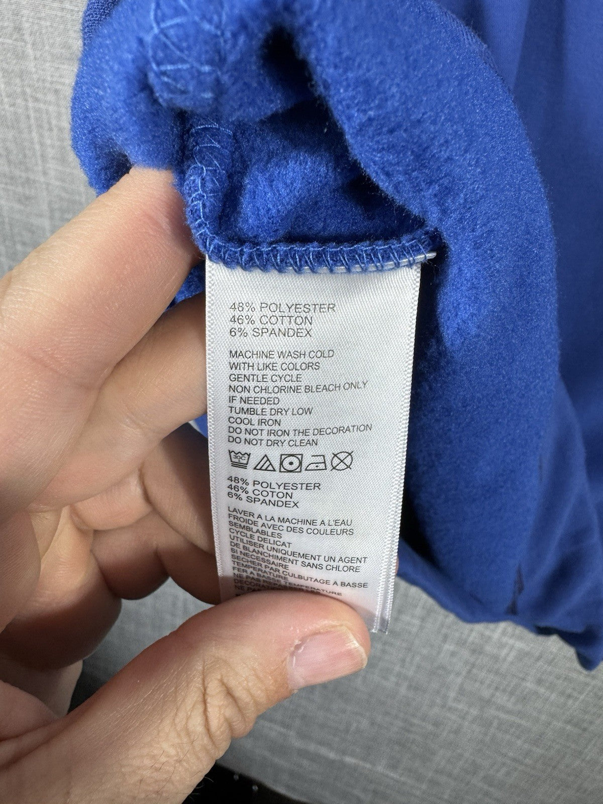 Tommy Bahama Mens 1/4 Zip Island Zone Size XL Blue Solid Pullover Golf