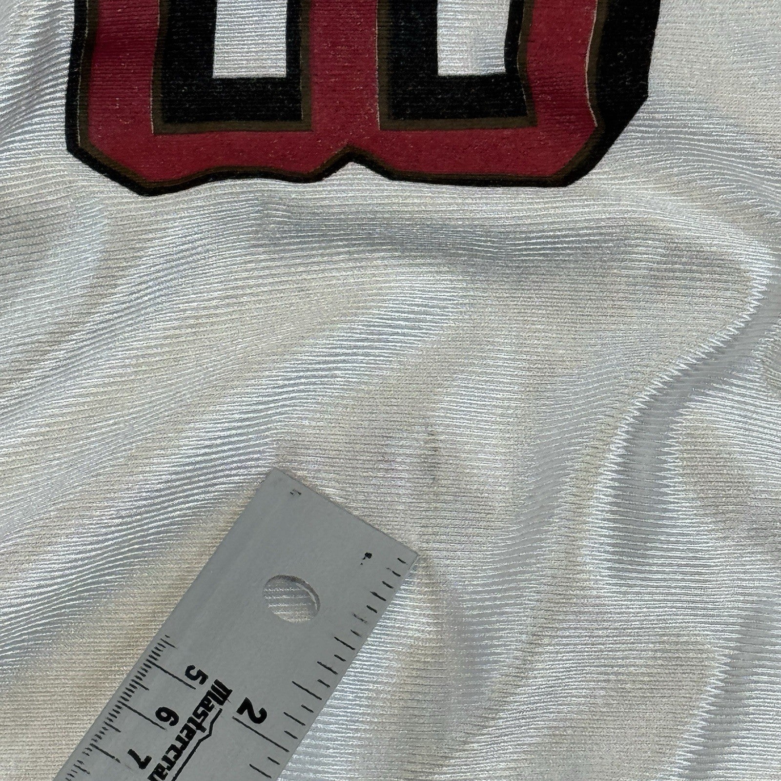 Vintage 90s Adidas Jerry Rice SF 49ers Jersey mens Large White Made In Canada