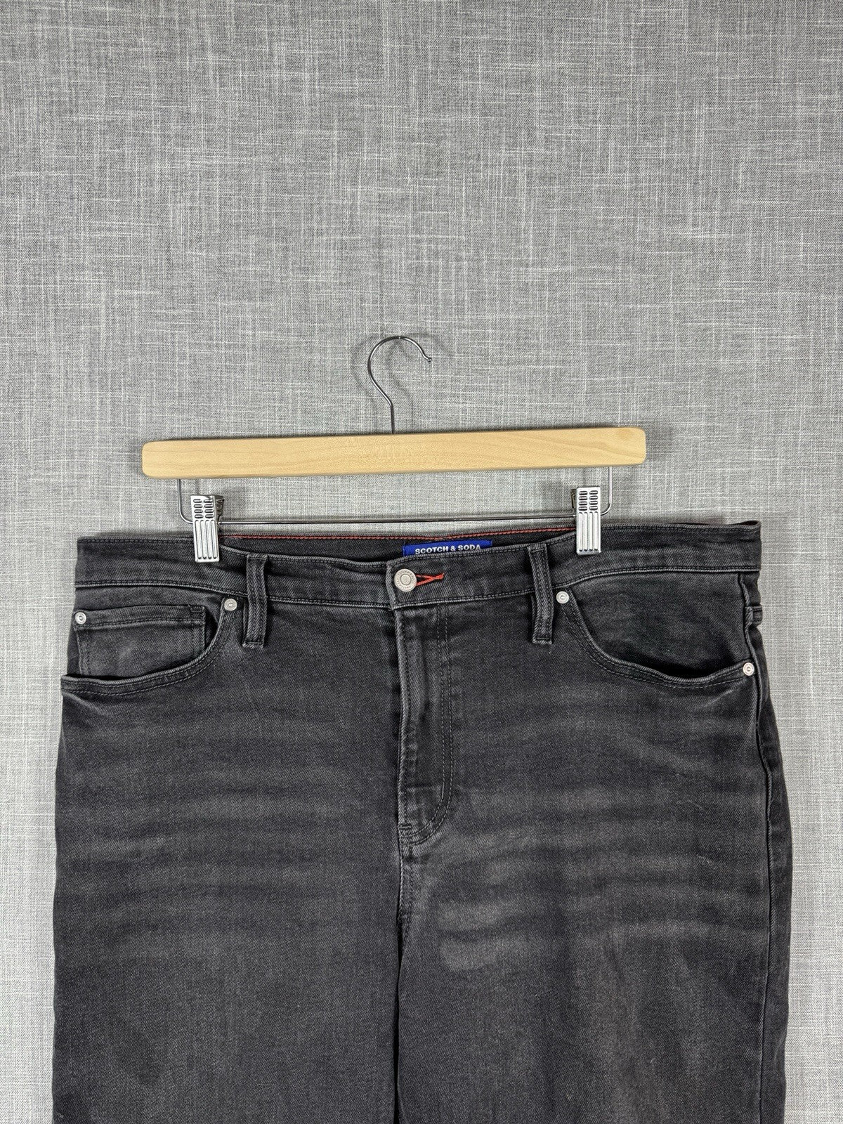 Scotch & Soda Men’s Jeans Straight Leg Size 34/28 Dark Wash Read Description