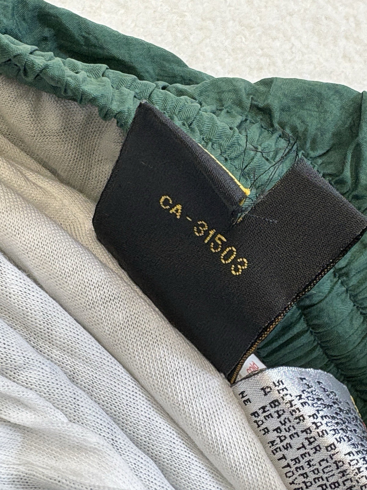 Vintage Puma Circuit Y2K Baggy Zipper Leg Green Pants With Tag Mens XL New